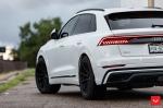 Audi Q8 55 TFSI Quattro on Vossen Wheels (HF-3) 2019 года